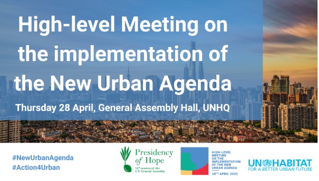 Huairou Commission at the High Level Meeting of the UN General Assembly to Assess the Implementation of the New Urban Agenda